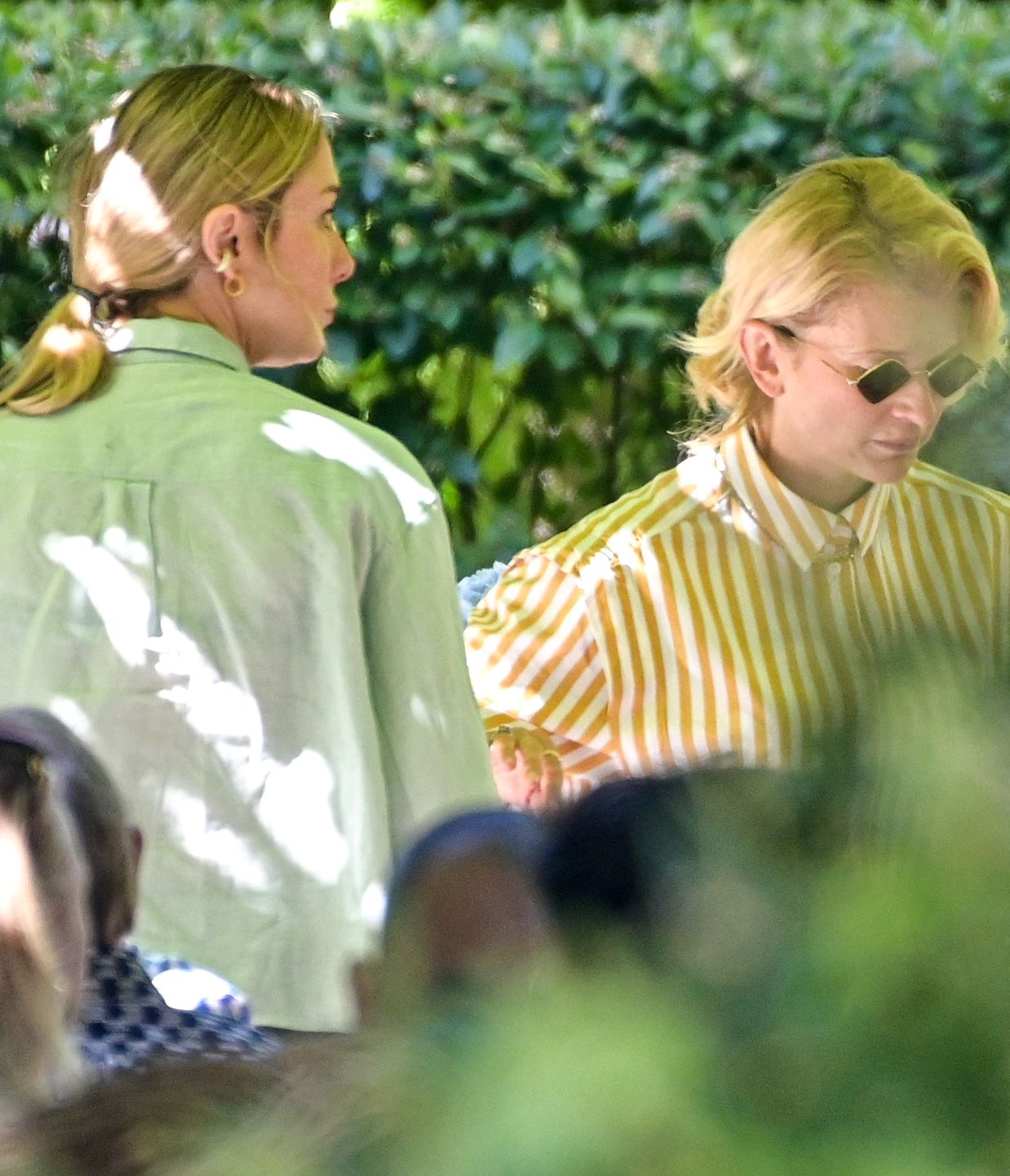 Borys Szyc na obiedzie z żoną, synem i Natalią Klimas