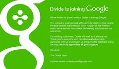 Przejęcie Divide przez Google ma uczynić Androida atrakcyjniejszym dla biznesu