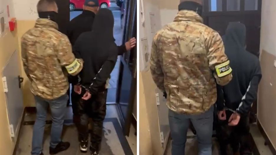 24-latek został zatrzymany przez policję