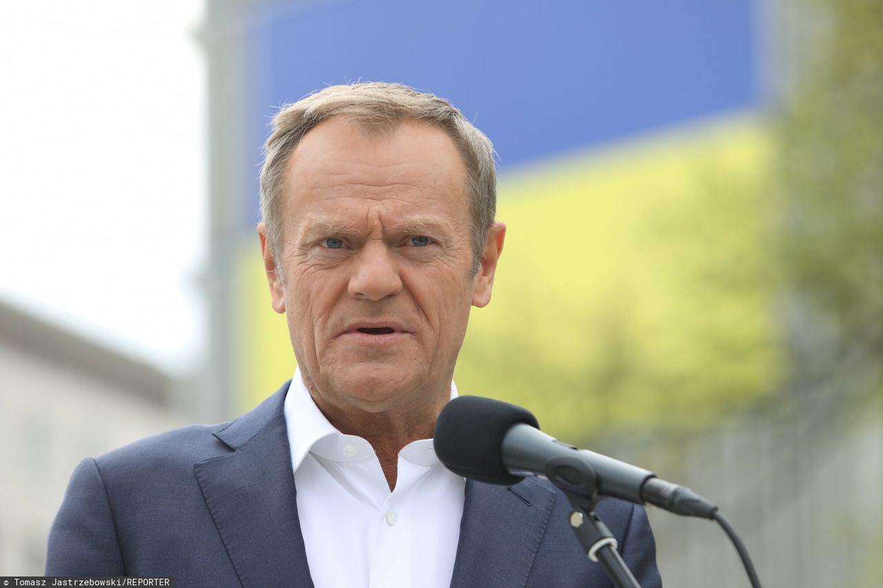 Sasin odpowiedzialny za odbudowę Ukrainy? Tusk: Nie róbmy tego Ukraińcom 