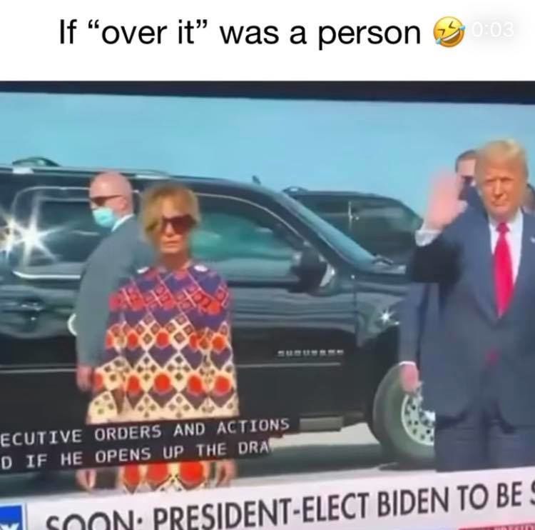Melania Trump ucieka od Donalda Trumpa