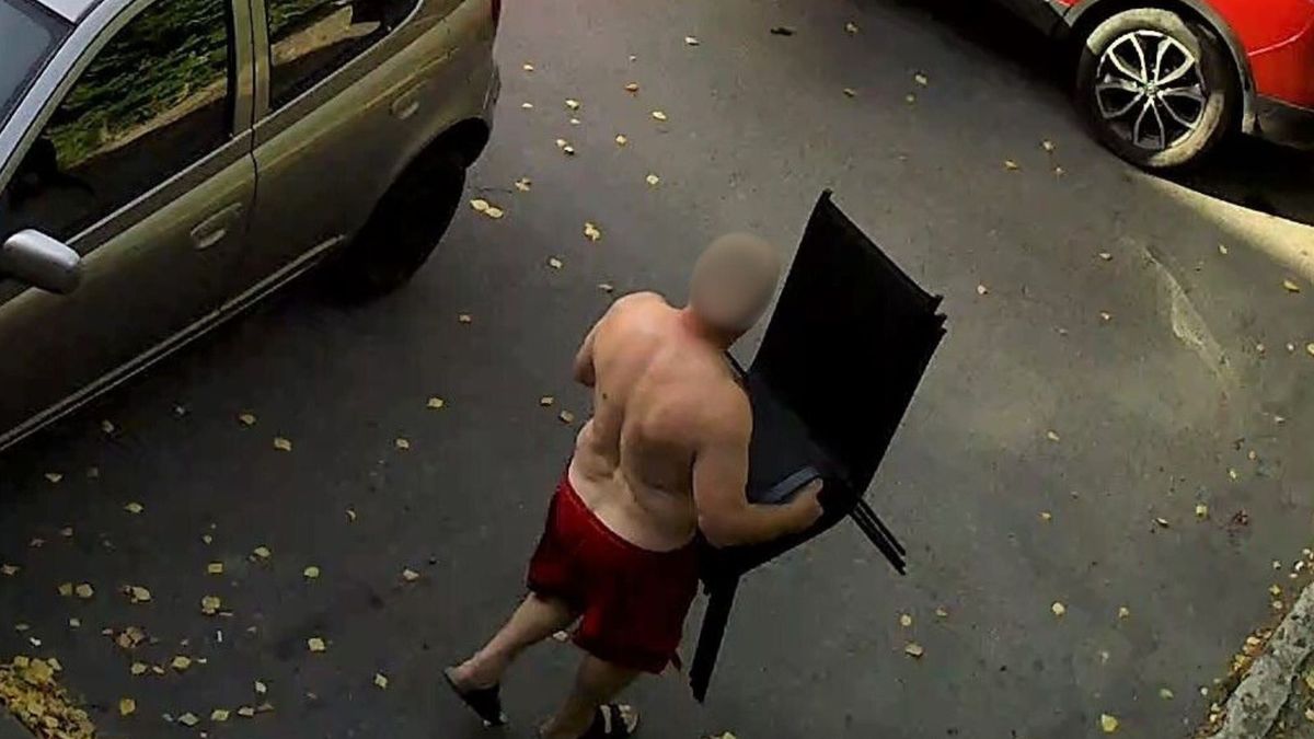 Policja zatrzymała złodzieja krzeseł