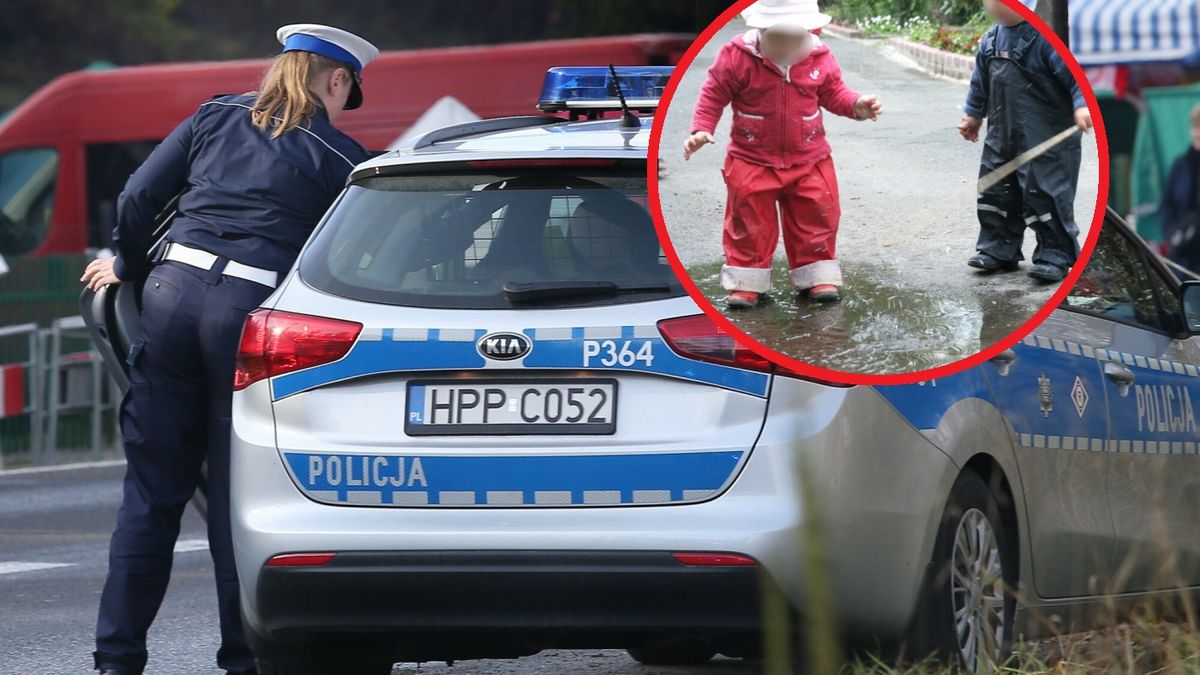 Półtoraroczna dziewczynka błąkała się między jeżdżącymi samochodami. Rodzice byli pijani