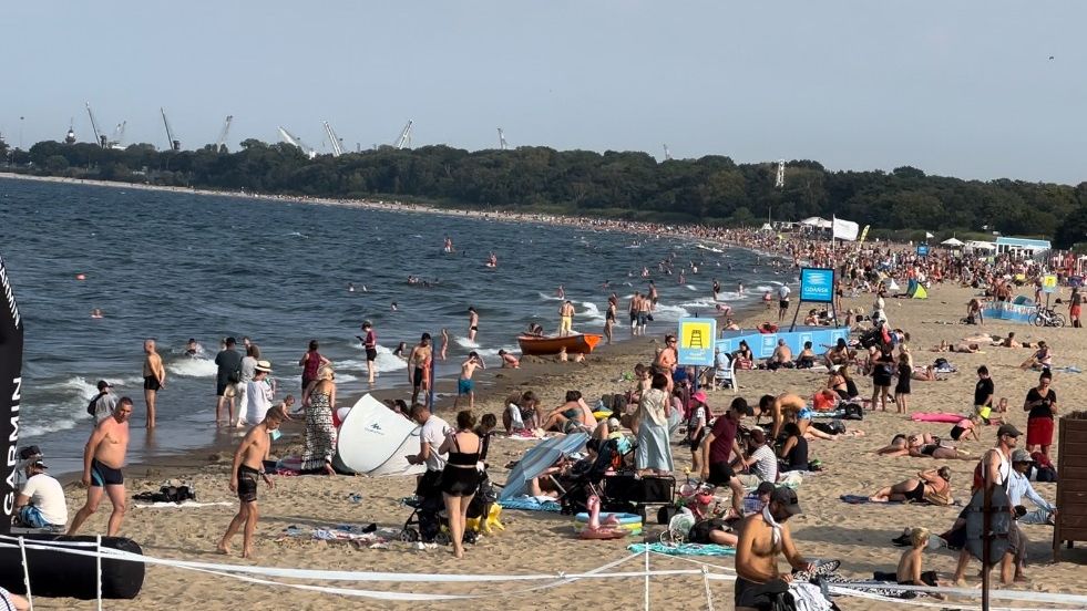 Plaża Gdańsk Brzeźno 
