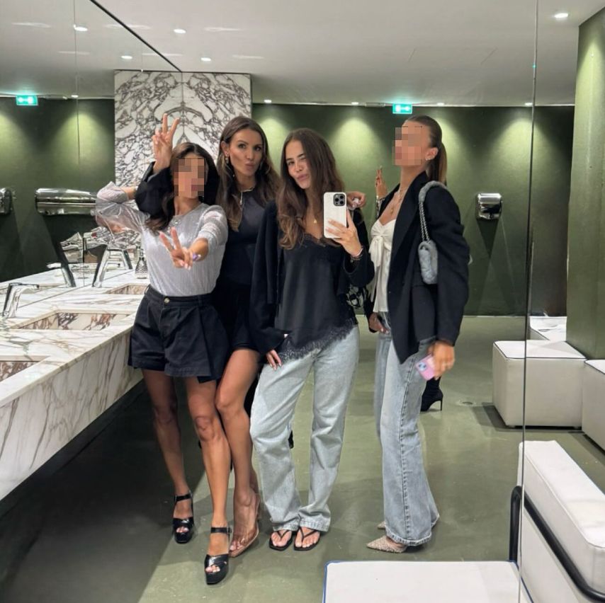 Sara Boruc z córką