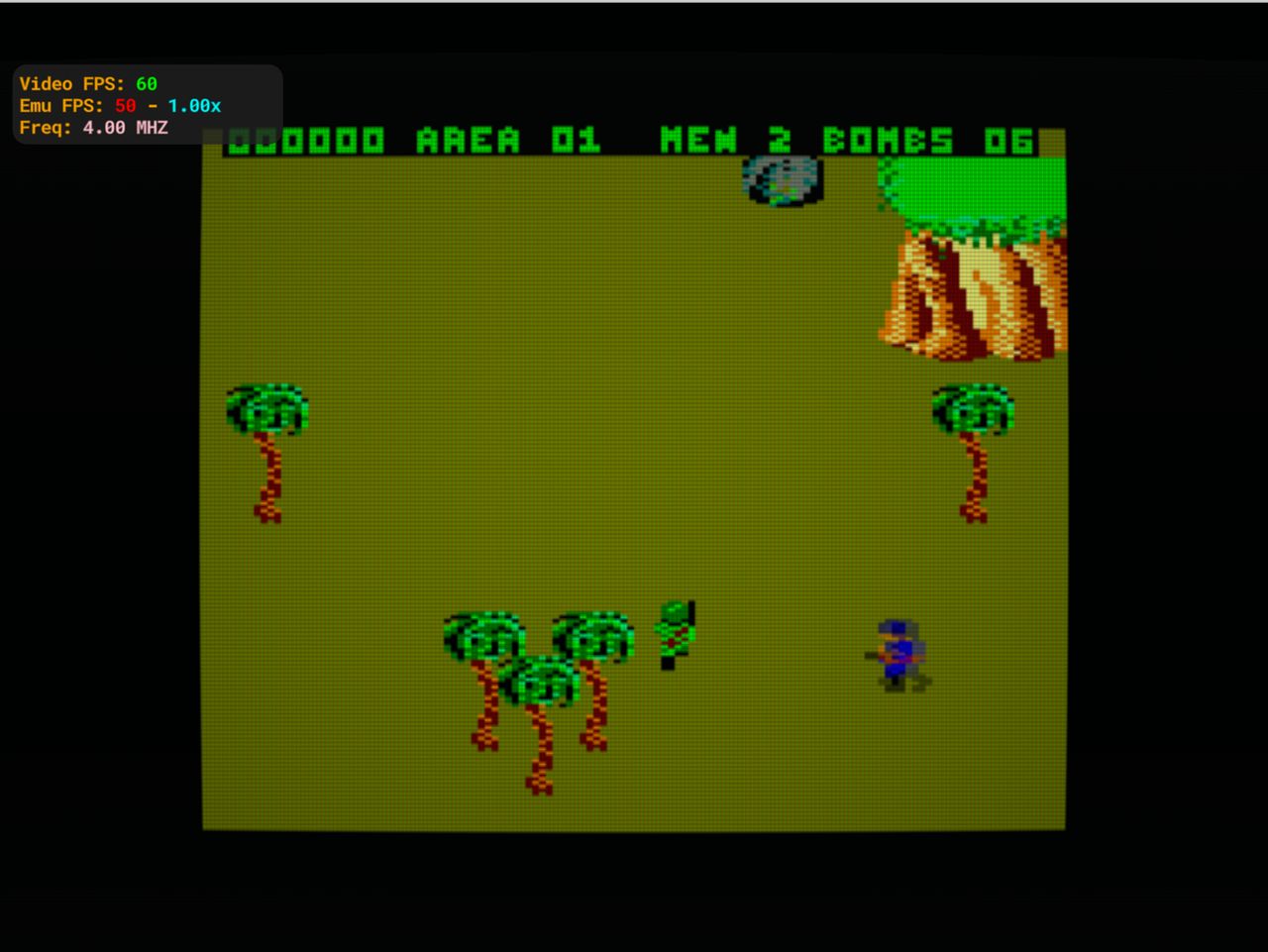 Commando Amstrad CPC 664