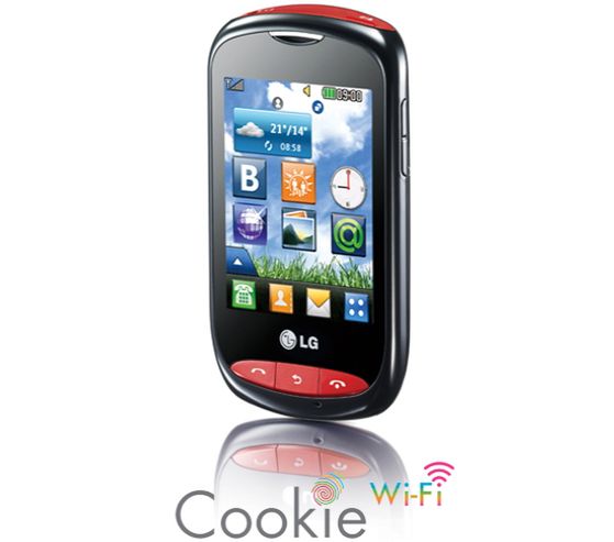 LG Cookie T310i - tani dotykowiec z WiFi
