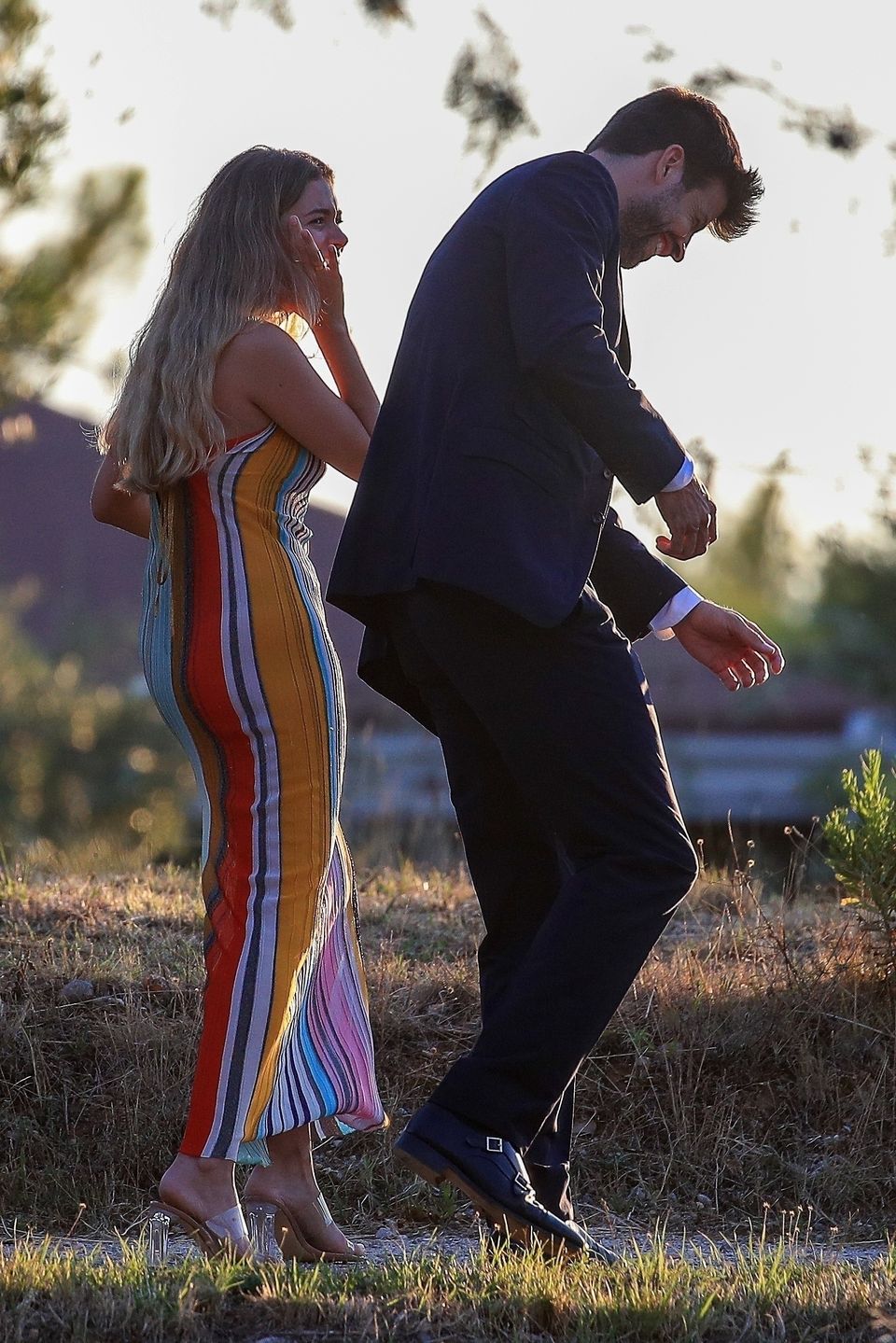 Gerard Pique i jego nowa partnerka Clara Chia Marti