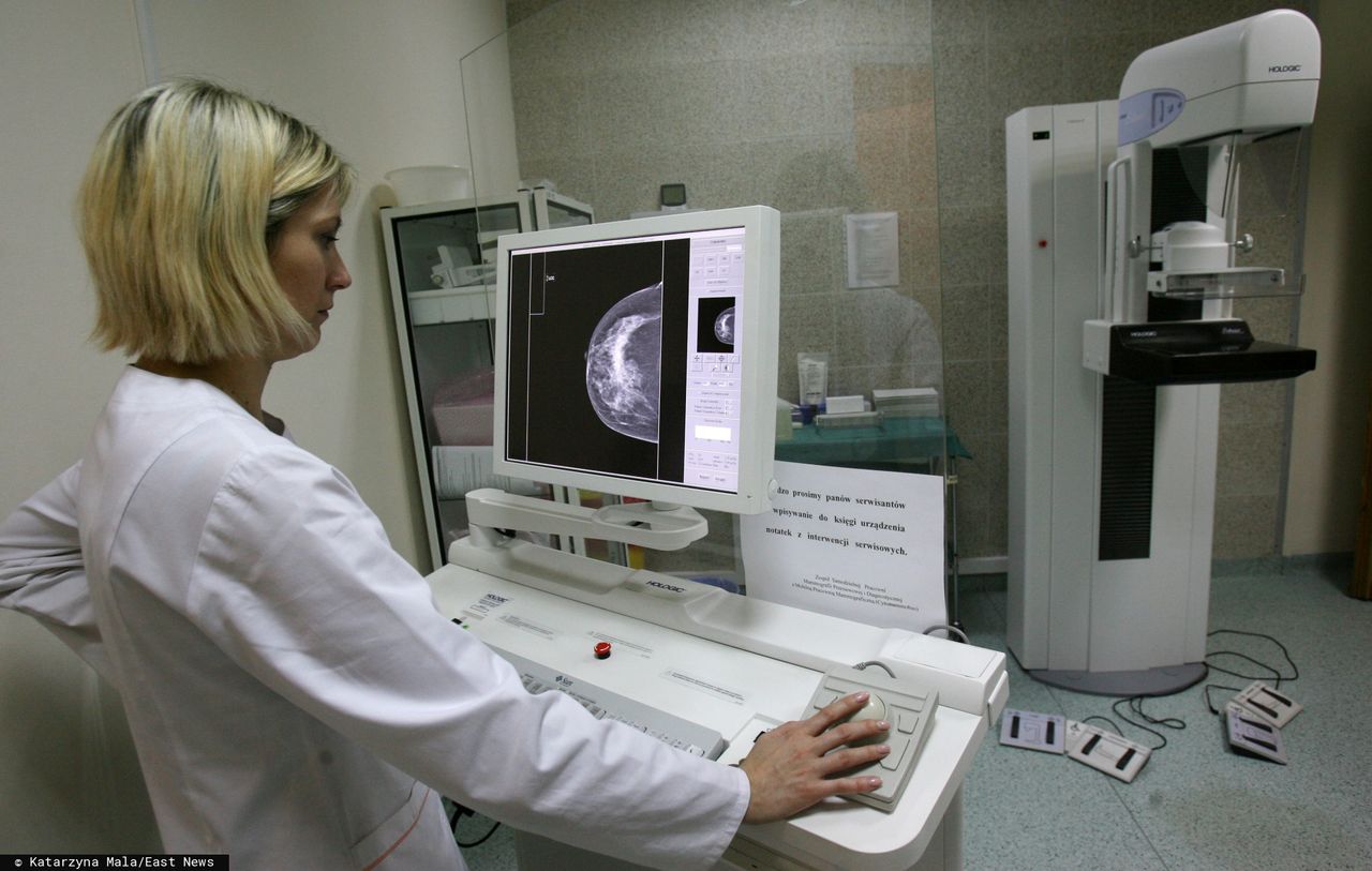 Badanie mammograficzne fot. Katarzyna Mala/East News