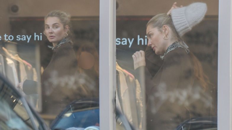 Małgorzata Socha na zakupach