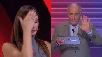 Aż złapała się za głowę, a Strasburger wtedy: "brawo". Gafa w "Familiadzie"