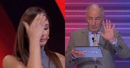 Aż złapała się za głowę, a Strasburger wtedy: "brawo". Gafa w "Familiadzie"