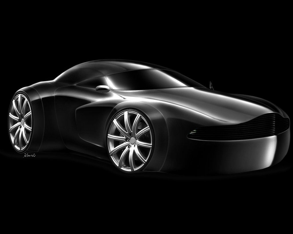 Aston Martin V8 Vantage concept - niezależny projekt Narcisa Maresa