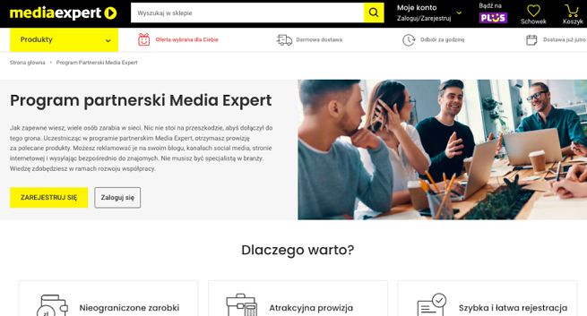 Media Expert wprowadza własny program afiliacyjny