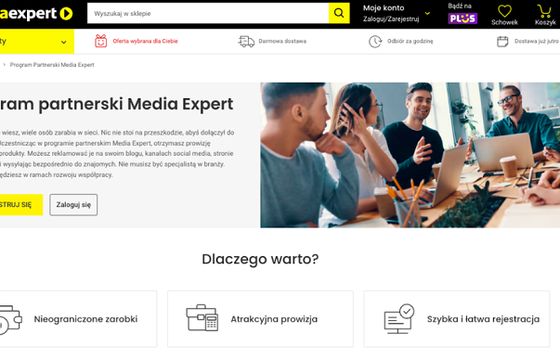 Media Expert wprowadza własny program afiliacyjny