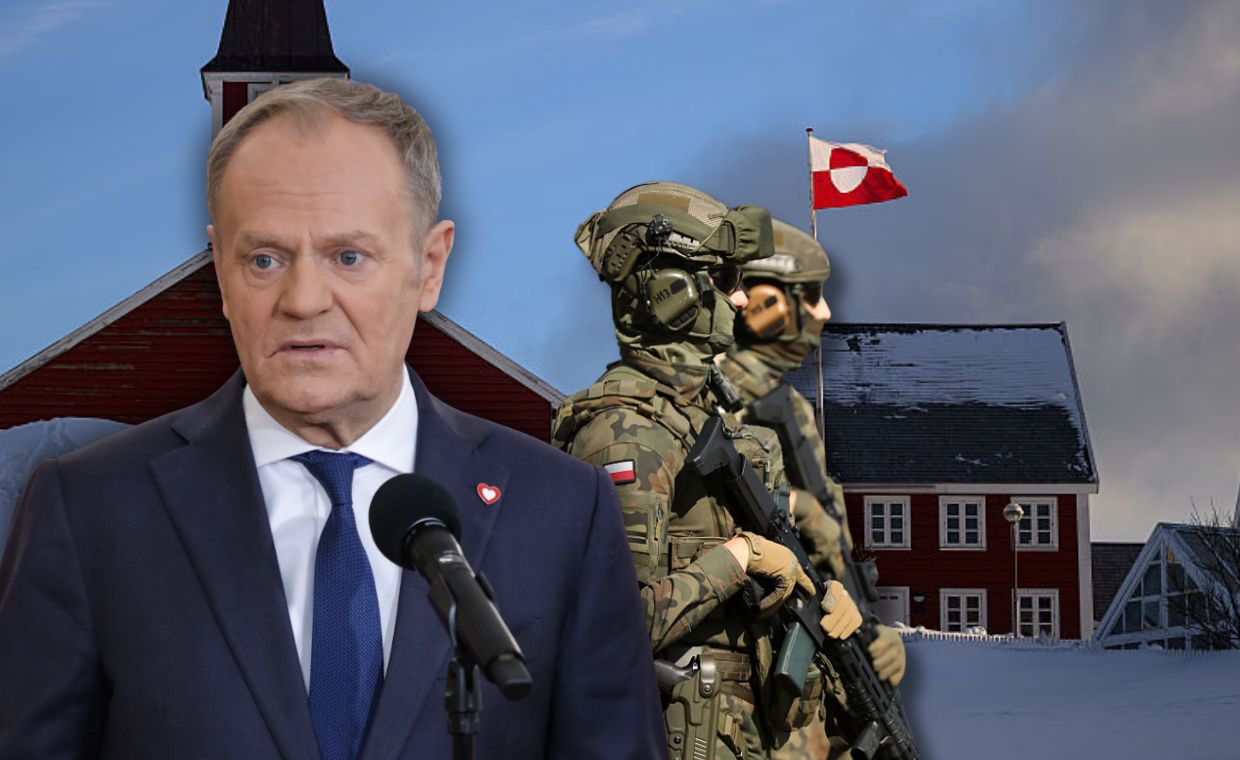Polska wyśle wojska na Grenlandię? Tusk odpowiedział