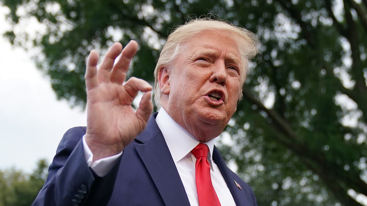 Donald Trump uważa, że WHO za bardzo ufa danym z Chin