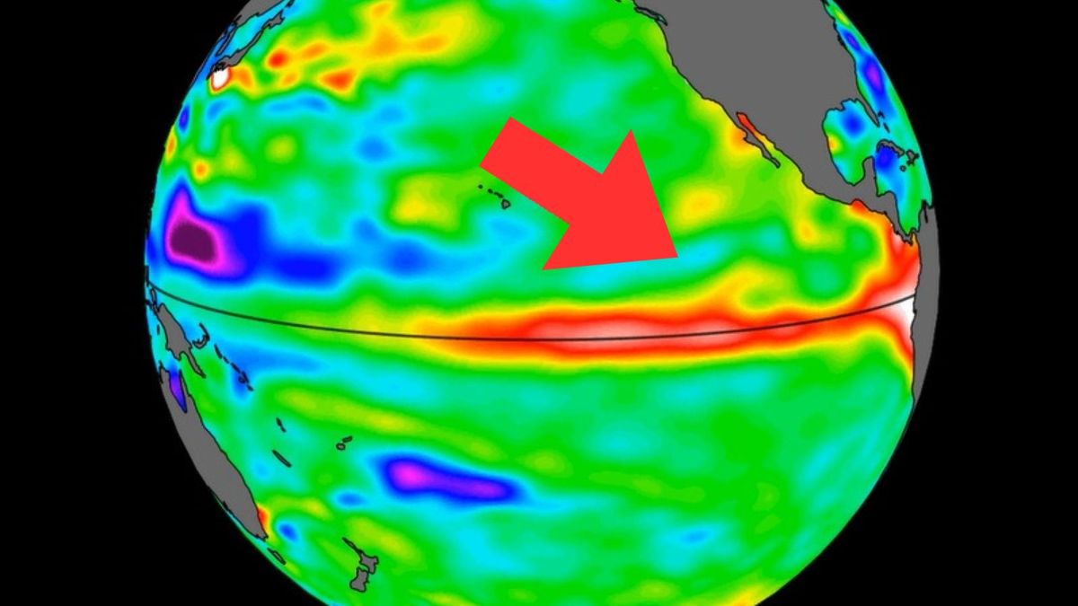 NASA opublikowała zdjęcia El Nino