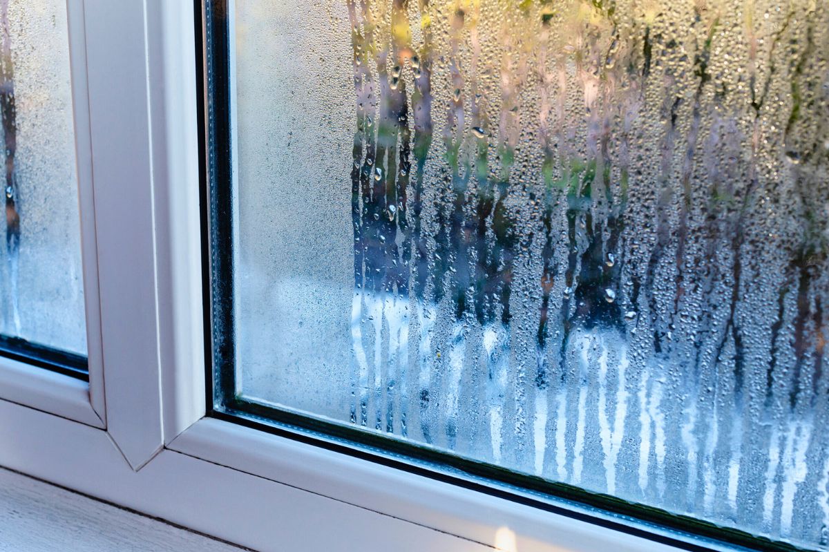 Condensation on windows is a serious problem.