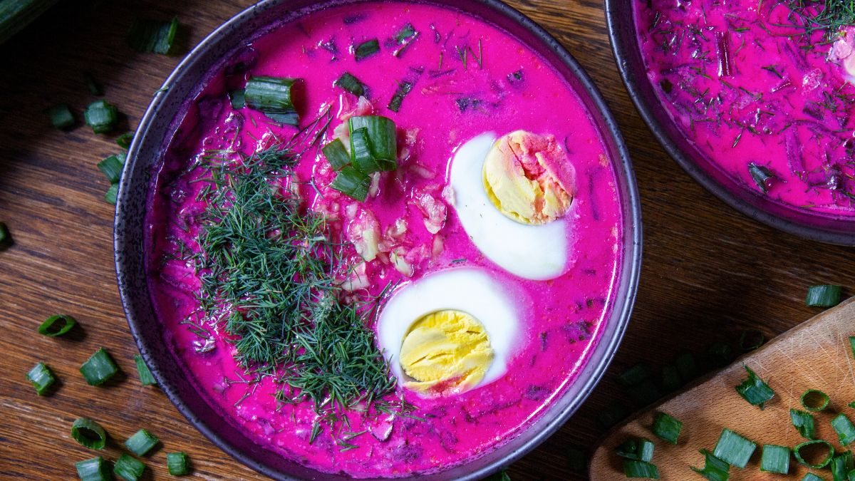 Chłodnik litewski - zupa idealna na lato