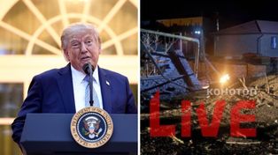 Działo się w nocy. Rosyjski atak i mocna deklaracja Trumpa