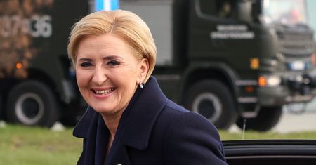 Zobaczył Agatę Dudę w Słowenii. "Nieudana inspiracja"