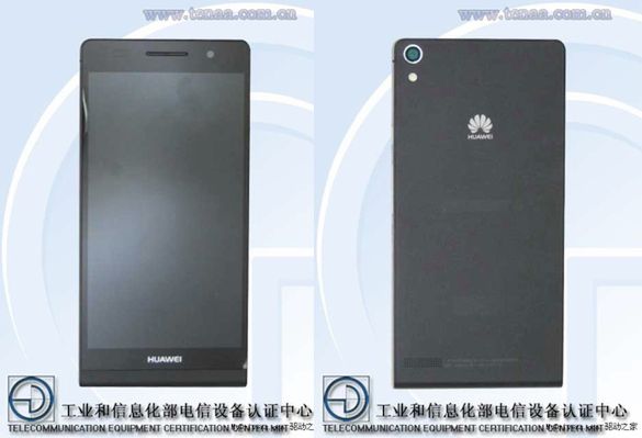 Huawei Ascend P6S (fot. tenaa.com.cn)