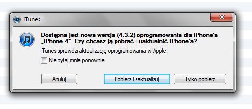 Oprogramowanie iOS 4.3.2 dostępne do pobrania - lista nowości