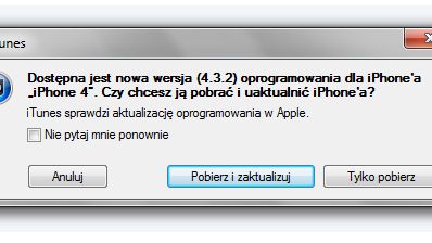Oprogramowanie iOS 4.3.2 dostępne do pobrania - lista nowości 1