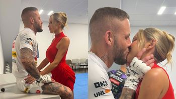 Ola Ciupa wspiera NOWEGO UKOCHANEGO, który wyszedł z więzienia. Przed bijatyką w klatce mógł liczyć na serię gorących pocałunków (FOTO)