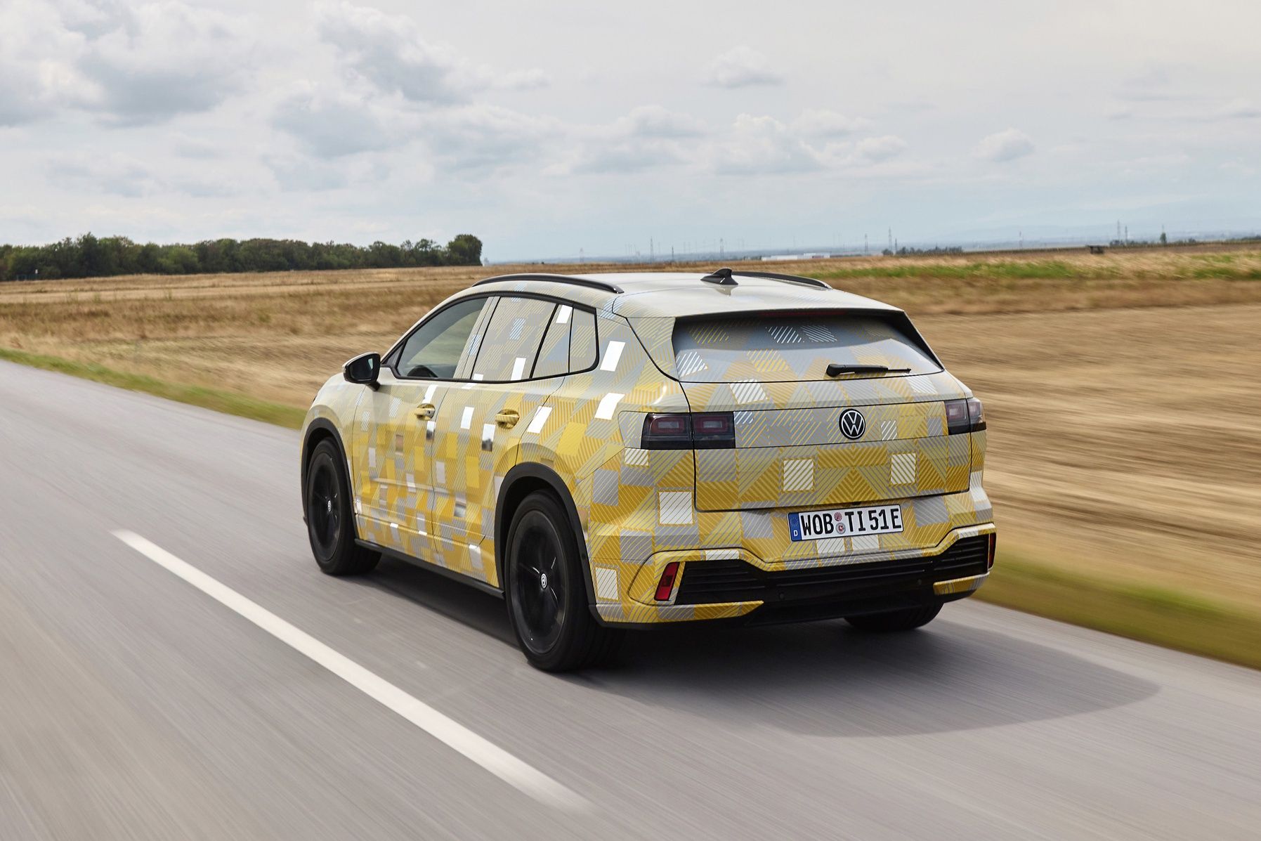 Volkswagen ID.Tiguan w kamuflażu