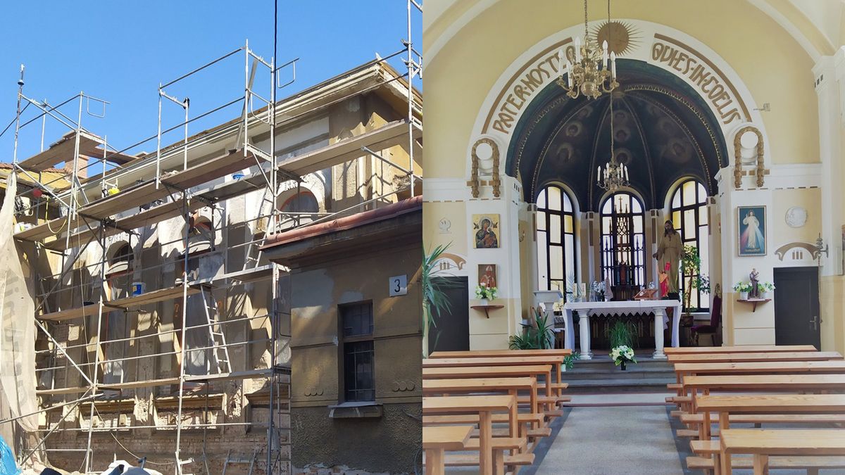 Szpital zamiast pomieszczenia ratowników wyremontował kaplicę