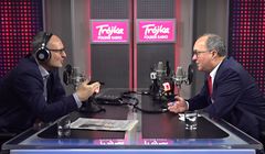 Czarzasty do Lisickiego: prowadzi pan tu wywiady, bo chwali rząd, w Trójce są porządni dziennikarze (wideo)