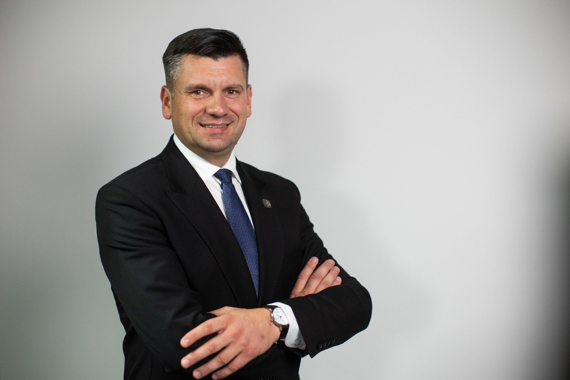 Marszałek małopolski Łukasz Smółka