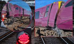 Dwa pociągi pasażerskie zderzyły się w pobliżu Bedford. Są ranni