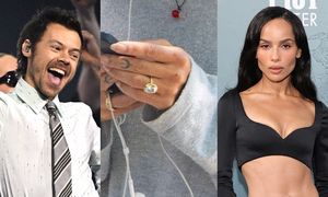 Harry Styles i Zoë Kravitz ZARĘCZYLI SIĘ! (FOTO)