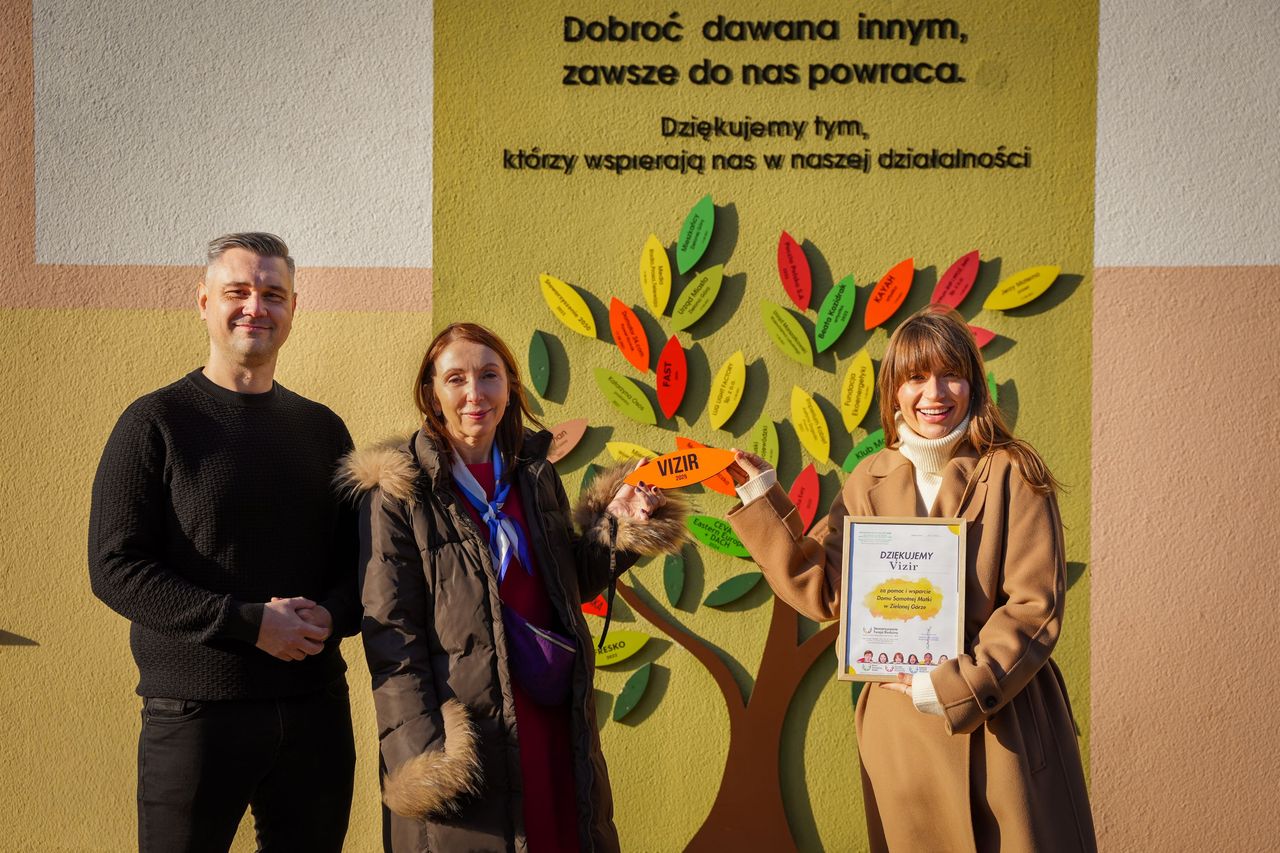"Razem uskrzydlamy mamy" - Vizir pomógł matkom w potrzebie