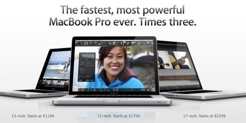 Nowe MacBooki Pro z Intel Core i5, i7