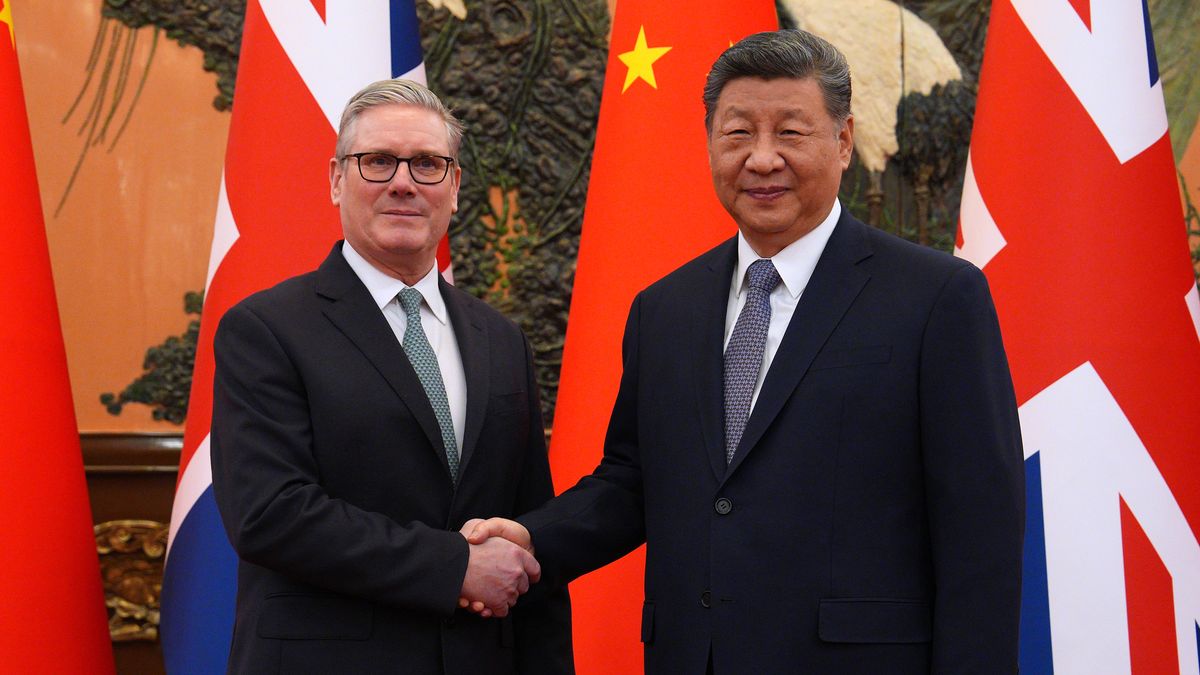 Xi Jinping, Keir Starmer