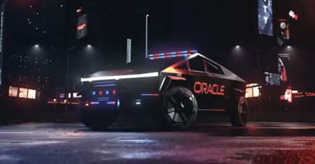 Zaskakująca koncepcja. Pokazali Teslę Cybertruck jako radiowóz