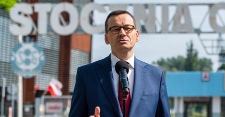 Obchody 40. rocznicy Sierpnia 1980. Mateusz Morawiecki "dumny", mówił po białorusku