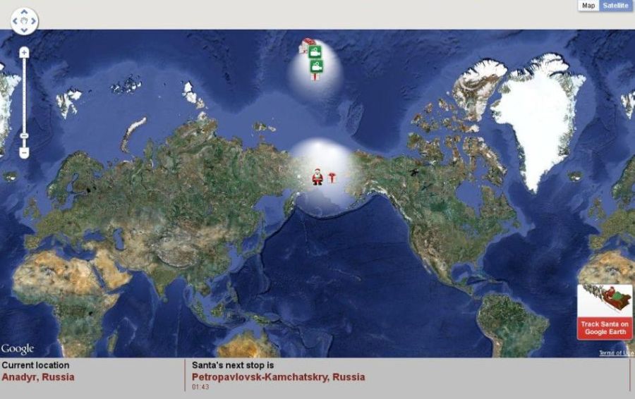 NORAD znów niezawodny w śledzeniu świętego mikołaja [wideo] 5