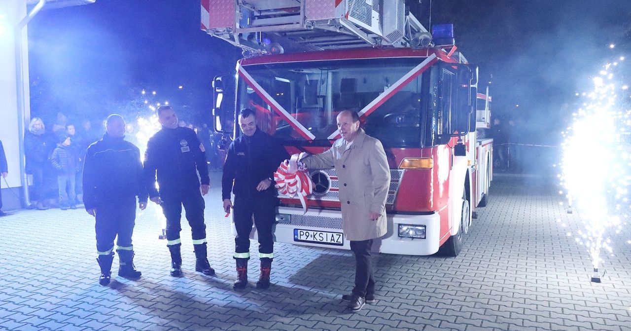 Książ Wielkopolski: Nowa "drabina" OSP już w jednostce