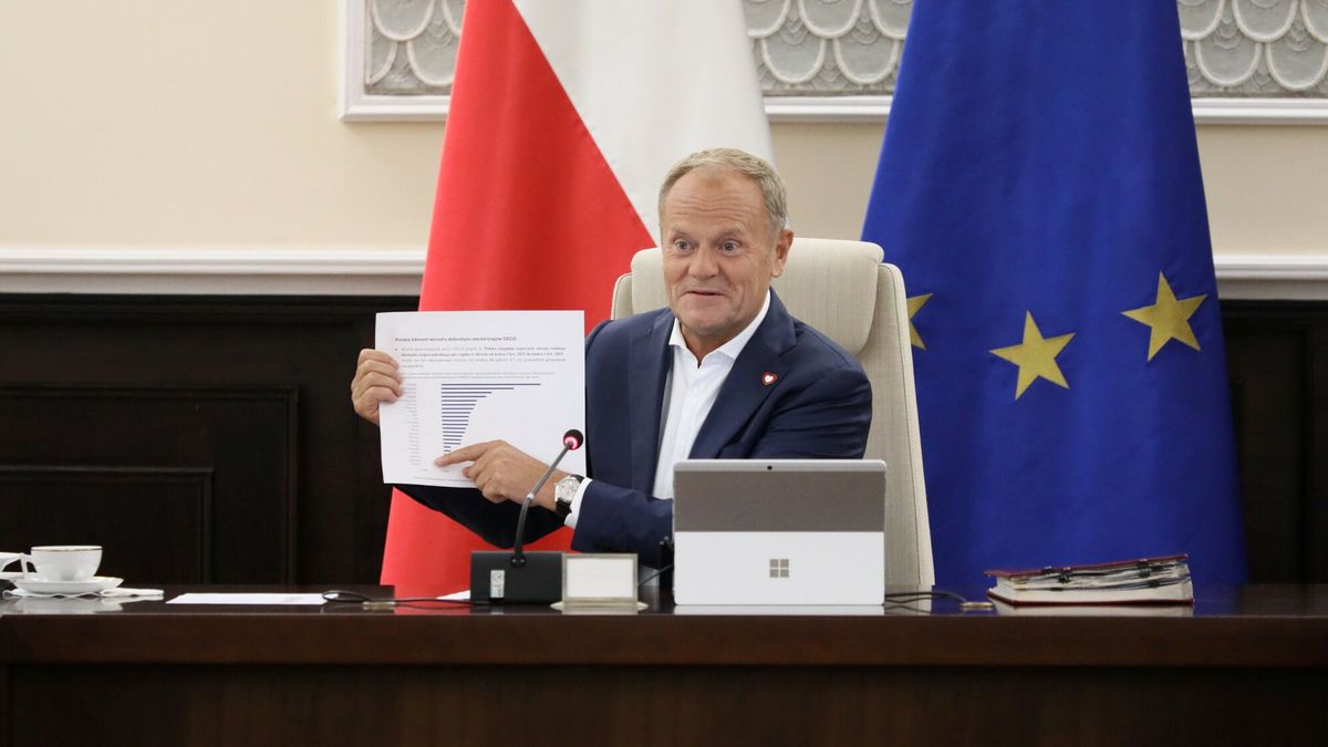 Posiedzenie rz?du
Fot. Dawid Wolski/East News, 02.09.2025. Warszawa. Posiedzenie rzadu Donalda Tuska.
N/z: premier Donald Tusk
Dawid Wolski
