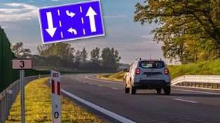 Nowy znak już jest. Na razie pojawi się na trzech drogach