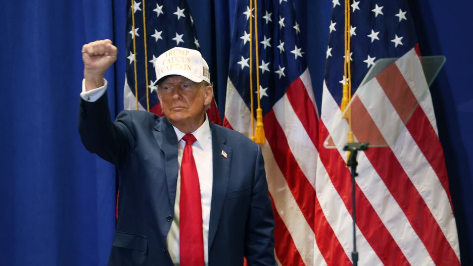 Prawybory w Iowa. Tak Trump zakończył kampanię