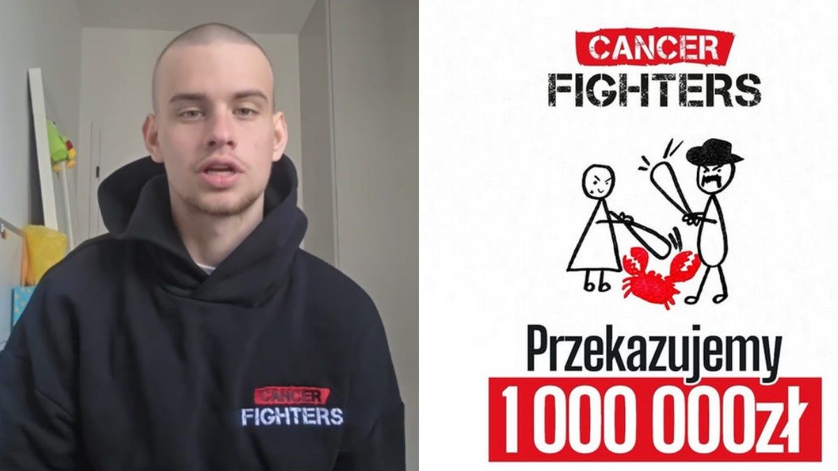 Łatwogang zebrał fortunę dla fundacji Cancer Fighters