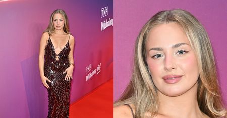 Wiktoria Gąsiewska w cekinowej kreacji z GŁĘBOKIM DEKOLTEM olśniewa na ramówce TVP (ZDJĘCIA)