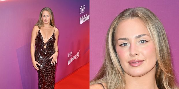 Wiktoria Gąsiewska w cekinowej kreacji z GŁĘBOKIM DEKOLTEM olśniewa na ramówce TVP (ZDJĘCIA)