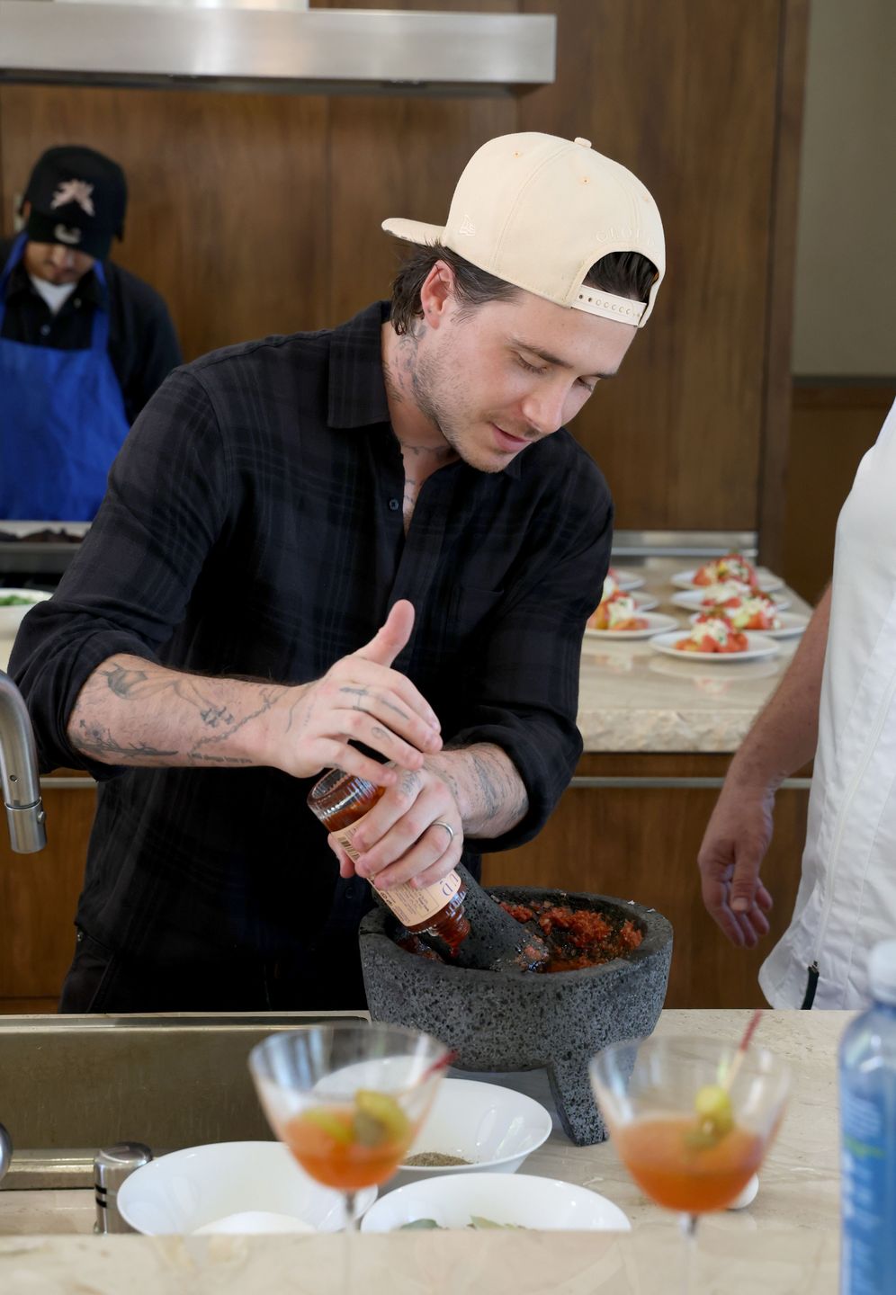 Brooklyn Beckham jako kucharz